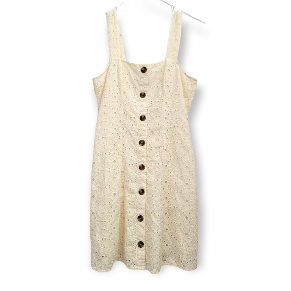 American Eagle Button Down Eyelet Lace Dress Size XS